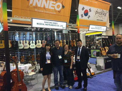 中国凤凰品牌亮相2016 NAMM乐器展，以专业设计服务闪耀国际舞台